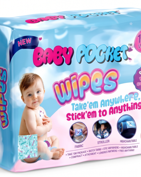 Baby Pocket Wipes – Ultra-Soft & Portable Wet Wipes